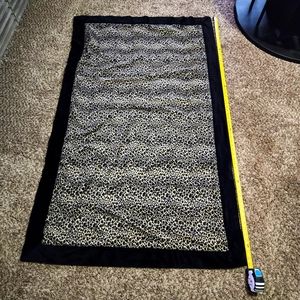 Cheetah Fleece/velvet throw